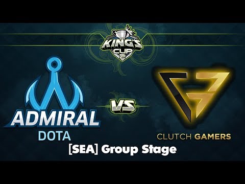 Admiral vs CG Game 2 - King's Cup 2 SEA: Group Stage w/ Xyclopzz, Danelie, Tsunami & Jenkins