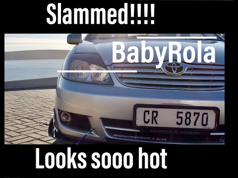 Making my Toyota Corolla fast? installing Coilovers and CV joints on babyrola
