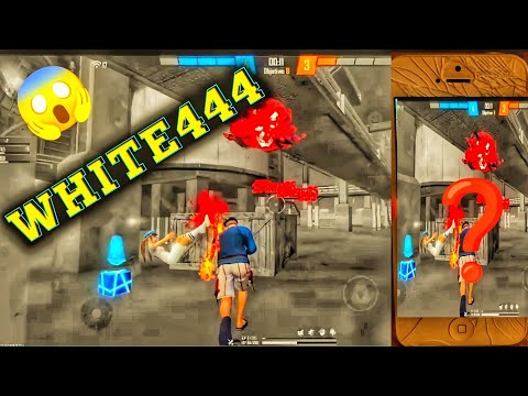 DPI 500 💥😈 WHITE444 STYLE IN MOBILE 📲 2GB RAM FREE FIRE GAMEPLAY HANDCAM🤞GAMEPLAY 🎮 HIGHLIGHTS ⚡