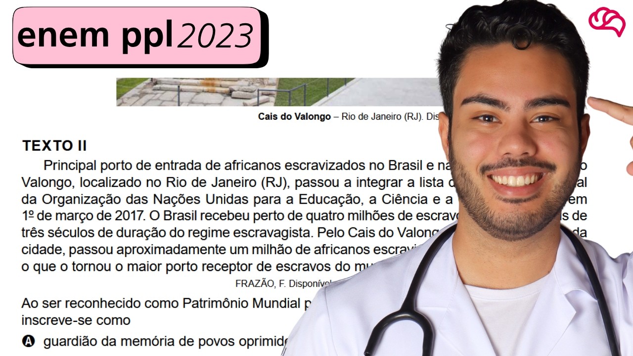 Resolução em Vídeo — Questão 82 ENEM 2023 PPL