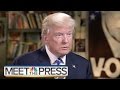 Donald Trump Talks Guns, Mental Illness, ISIS Full Interview | Meet The Press | NBC News Donald Trump Talks Guns, Mental Illness, ISIS Full Interview | Meet The Press | NBC News