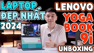 #Unboxing Laptop ĐẸP NHẤT 2024 của LENOVO - YOGA BOOK 9i Core Ultra 7 155U | LaptopWorld