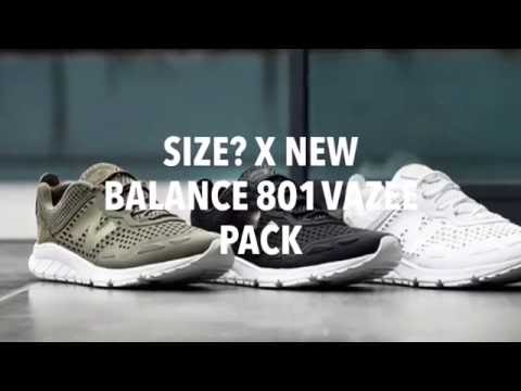 SIZE? X NEW BALANCE 801 VAZEE PACK/ S SNEAKERS