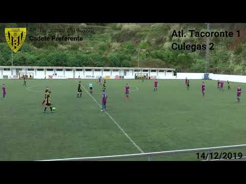 Cadete Preferente. Atl Tacoronte A - Culegas