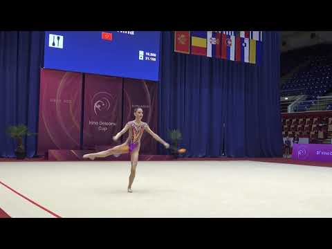 FIG 21st Irina Deleanu Cup 2022 MNE Dragović Nina Gymnastics Federationof Montenegro Juniors2007 200