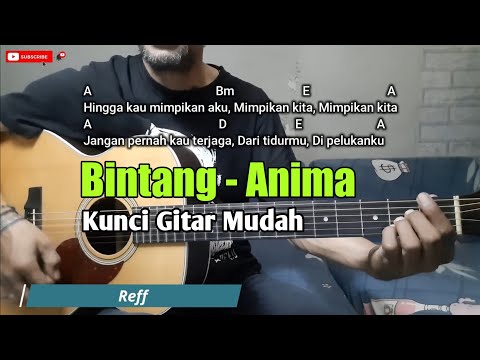 Kunci Gitar Bintang - Anima | Pemula