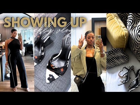 Showing up for myself, my career & my friends & family | weekly vlog
