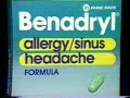 1992 Benadryl Allergy Sinus Headache TV Commercial