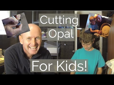 Video: Teaching Kids to Cut Opal