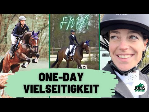 Caspar in his first ONE-DAY versatility competition / all in one day / improvement