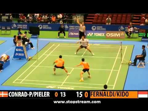 R32 - MD - M.C.Petersen / M.P.Kolding vs G.M.Fernaldi / M.Kido - 2013 Japan Open
