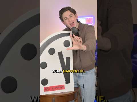 What Happens if the Doomsday Clock Hits Midnight? 😳 #shorts