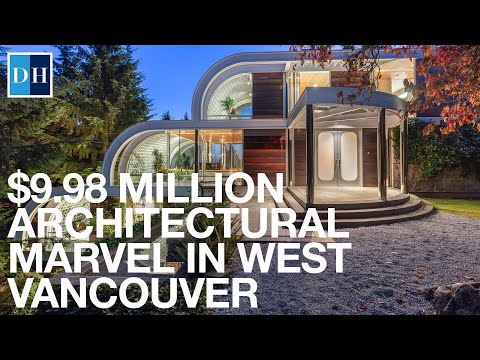 A look inside $9.98 Million dollar stunning Arthur Erickson masterpiece in West Vancouver