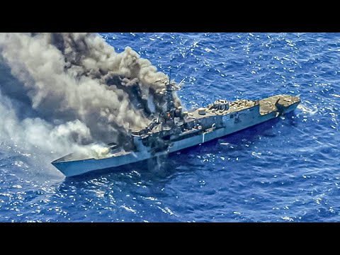 Missiles and Torpedoes Decimate US Navy’s Billion-Dollar Warships in Explosive SINKEX Drills