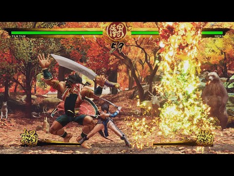 Tam Tam vs. Shiki (Hardest AI Battle) - SAMURAI SHODOWN (2019) - 20230805