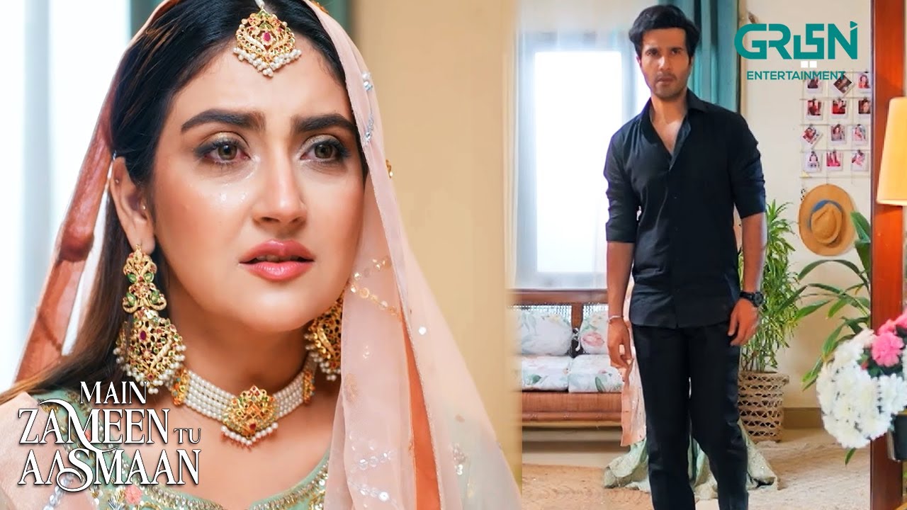 I Love You Shazil 💞 Main Zameen Tu Aasmaan | Feroze Khan - Hiba Bukhari | Green TV