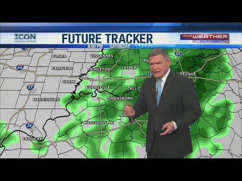 Dry Friday / More Rain Saturday