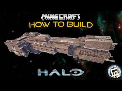 UNSC Stalwart-class frigate | Minecraft Halo tutorial