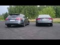 Audi RS6 против Audi RS7. У кого круче звук выхлопа? 