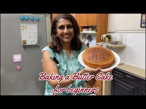 Baking a Butter Cake for Beginners
