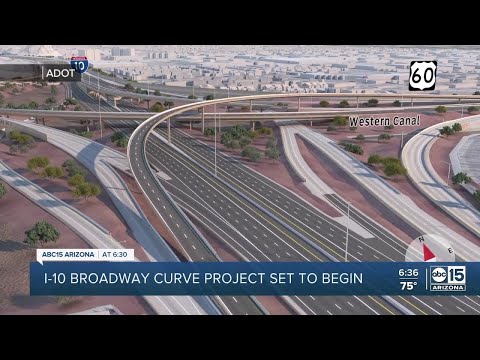 I-10 Broadway Curve Project to expand after the holidays