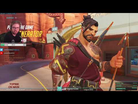 POTG! Arrge 5000+ hours of Hanzo - GAMEPLAY OVERWACTH SEASON 28