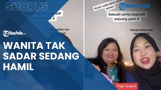 Viral Wanita Tak Sadar Lagi Hamil Gegara Sering Telat Haid, Pagi Test Pack Positif & Malam Lahiran