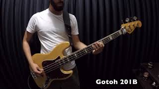 Video thumbnail for Gotoh 201B X Hipshot KickAss BASS BRIDGES by Osmar Oliveira
