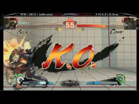 2012 Season Beatings Ascension Grand Finals MCZ Infiltration vs FNEX K Brad pt1