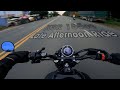 Yamaha XSR 155 Late Afternoon ASMR Ride