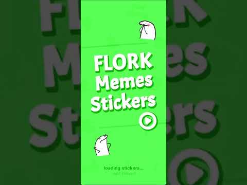 Flork Stickers memes WASticker video