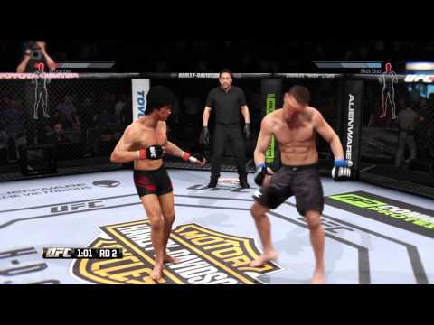 Nick Diaz vs Bruce Lee UFC