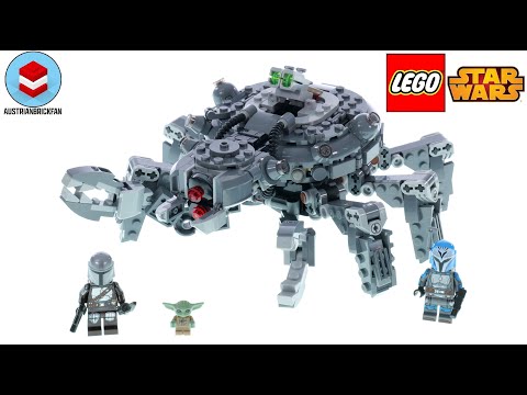 Vidéo LEGO Star Wars 75361 : Le tank araignée