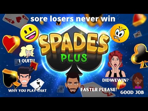 SPADES PLUS GAME, WIN EVERY TIME YOU PLAY!! - YouTube
