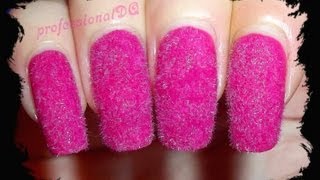 Pink Fluffy Nails!!