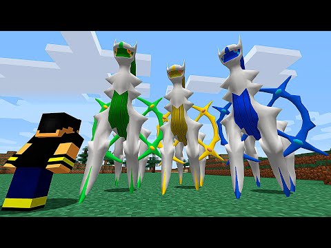 Qual o Melhor Tipo do Arceus no Minecraft Pixelmon?