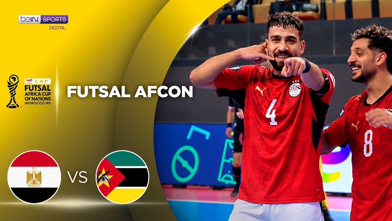 Egypt vs Mozambique | HIGHLIGHTS CAF Futsal AFCON Morocco 2026 | 10/15/2026 | beIN SPORTS USA