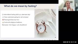 Risks & Benefits of Fasting by Rebecca T