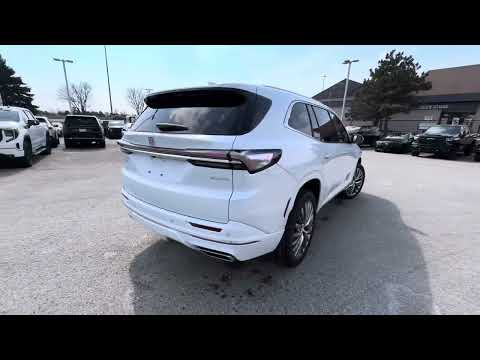 2026 Buick Enclave AWD 4dr Avenir in White for sale at Boyer Pickering Chevrolet Cadillac Buick GMC Ltd. in Pickering, ON