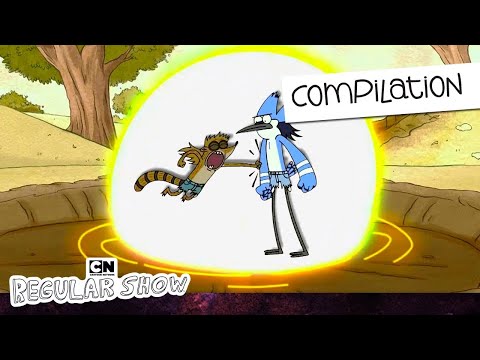Mordecai vs Rigby: The Ultimate Showdown | Regular Show | Cartoon Network