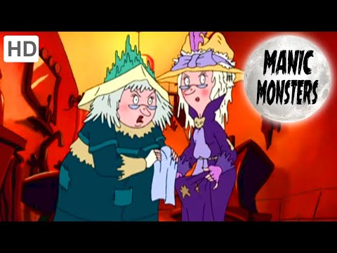 👧🏻 Mona the Vampire ❤️ WITCH WATCH 👧🏻 Scary Cartoons for Kid