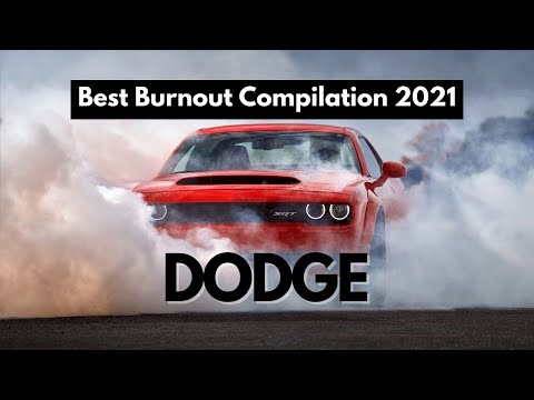 Epic Burnout Compilation 2021 - Dodge Challenger Hellcat Burnout, Acceleration and Engine Sounds