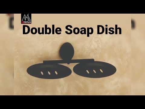 SS 304 Double Soap Dish