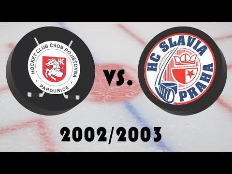 Česká hokejová extraliga 2002/2003 - Finále - HC ČSOB Pojišťovna Pardubice vs. HC Slavia Praha