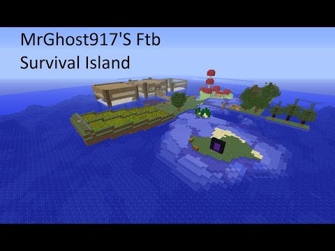 Ultimate (Ftb) Survival Island Ep 18 - Same World, Different Base, More Epic