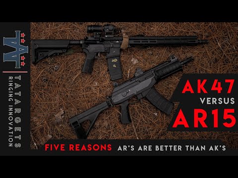 AR-15 Vs. AK-47 | Five Reasons The AR-15 is Better than an AK-47
