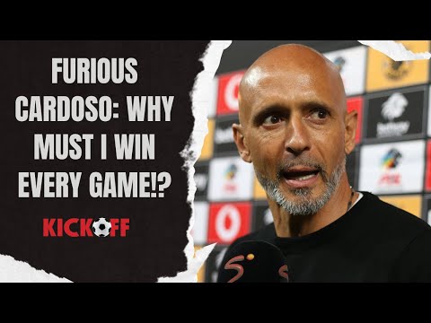 Furious Cardoso Talks Chiefs Draw | Pirates, Chiefs comparisons | Kekana, Mvala Absence