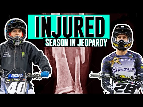 INJURED. Updates on Christian Craig & Stilez Robertson after GNARLY Glendale SX crashes