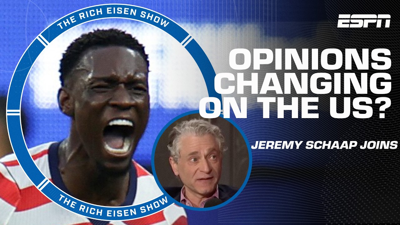 Is the USMNT on a different level?! Jeremy Schaap says YES! | The Rich Eisen Show