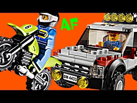 Vidéo LEGO City 4433 : Le transporteur de motos tout-terrain